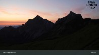 Archiv Foto Webcam Füssener Jöchle - Bergstation 04:00