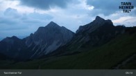 Archiv Foto Webcam Füssener Jöchle - Bergstation 04:00