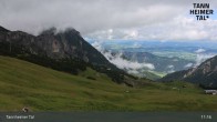Archiv Foto Webcam Füssener Jöchle - Bergstation 10:00