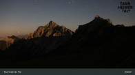 Archiv Foto Webcam Füssener Jöchle - Bergstation 02:00