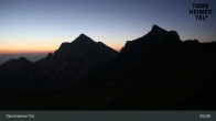 Archiv Foto Webcam Füssener Jöchle - Bergstation 04:00