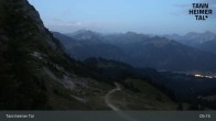 Archiv Foto Webcam Füssener Jöchle - Bergstation 04:00