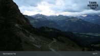 Archiv Foto Webcam Füssener Jöchle - Bergstation 18:00