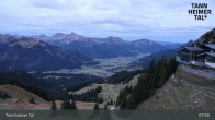 Archiv Foto Webcam Füssener Jöchle - Bergstation 07:00