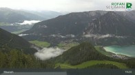 Archiv Foto Webcam Bergstation Rofan Seilbahn, Maurach am Achensee 18:00