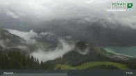 Archiv Foto Webcam Bergstation Rofan Seilbahn, Maurach am Achensee 18:00