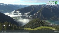 Archiv Foto Webcam Bergstation Rofan Seilbahn, Maurach am Achensee 09:00