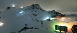 Archived image Webcam Top station Reckmoos lift 19:00