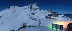 Archiv Foto Webcam Bergstation des Reckmoos-Sessellifts 23:00