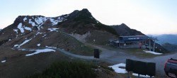 Archiv Foto Webcam Bergstation des Reckmoos-Sessellifts 19:00