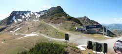 Archiv Foto Webcam Bergstation des Reckmoos-Sessellifts 15:00
