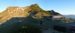 Archiv Foto Webcam Bergstation des Reckmoos-Sessellifts 05:00