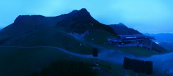 Archiv Foto Webcam Bergstation des Reckmoos-Sessellifts 03:00