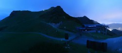Archiv Foto Webcam Bergstation des Reckmoos-Sessellifts 21:00