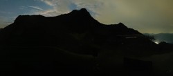 Archived image Webcam Top station Reckmoos lift 23:00