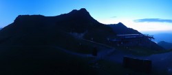 Archiv Foto Webcam Bergstation des Reckmoos-Sessellifts 21:00