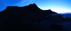 Archiv Foto Webcam Bergstation des Reckmoos-Sessellifts 21:00