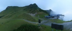 Archiv Foto Webcam Bergstation des Reckmoos-Sessellifts 19:00