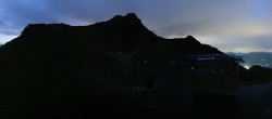 Archiv Foto Webcam Bergstation des Reckmoos-Sessellifts 21:00