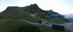 Archiv Foto Webcam Bergstation des Reckmoos-Sessellifts 19:00