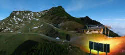 Archived image Webcam Top station Reckmoos lift 23:00