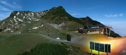 Archived image Webcam Top station Reckmoos lift 01:00