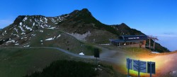 Archived image Webcam Top station Reckmoos lift 05:00