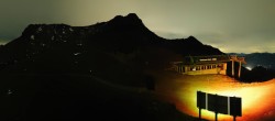 Archived image Webcam Top station Reckmoos lift 23:00