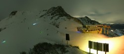 Archiv Foto Webcam Bergstation des Reckmoos-Sessellifts 23:00