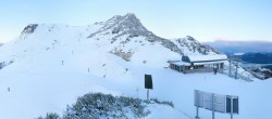 Archived image Webcam Top station Reckmoos lift 06:00