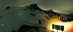 Archived image Webcam Top station Reckmoos lift 23:00
