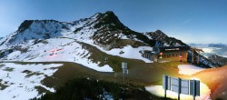 Archiv Foto Webcam Bergstation des Reckmoos-Sessellifts 19:00