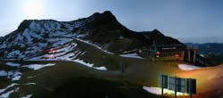 Archiv Foto Webcam Bergstation des Reckmoos-Sessellifts 23:00