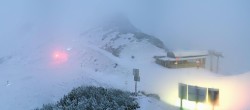 Archiv Foto Webcam Bergstation des Reckmoos-Sessellifts 19:00