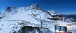 Archiv Foto Webcam Bergstation des Reckmoos-Sessellifts 23:00