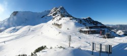 Archived image Webcam Top station Reckmoos lift 13:00