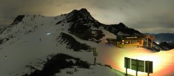 Archiv Foto Webcam Bergstation des Reckmoos-Sessellifts 23:00