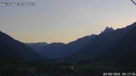 Archiv Foto Webcam Pettneu, Gasthof Traube 19:00