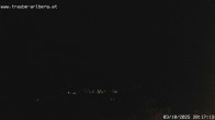 Archiv Foto Webcam Pettneu, Gasthof Traube 19:00