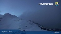 Archived image Webcam Mayrhofen - Mountain station at Ahorn mountain 04:00