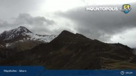 Archiv Foto Webcam Mayrhofen - Bergstation auf dem Ahorn 08:00