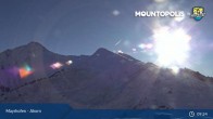 Archiv Foto Webcam Mayrhofen - Bergstation auf dem Ahorn 08:00