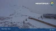 Archived image Webcam Mayrhofen - Mountain station at Ahorn mountain 08:00