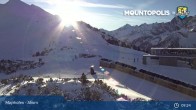 Archived image Webcam Mayrhofen - Mountain station at Ahorn mountain 08:00