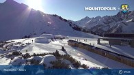 Archived image Webcam Mayrhofen - Mountain station at Ahorn mountain 08:00