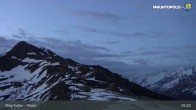 Archiv Foto Webcam Mayrhofen - Bergstation auf dem Ahorn 04:00