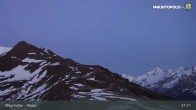 Archiv Foto Webcam Mayrhofen - Bergstation auf dem Ahorn 02:00