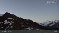 Archiv Foto Webcam Mayrhofen - Bergstation auf dem Ahorn 04:00