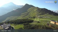 Archiv Foto Webcam Mayrhofen - Bergstation auf dem Ahorn 01:00