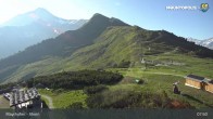 Archiv Foto Webcam Mayrhofen - Bergstation auf dem Ahorn 02:00